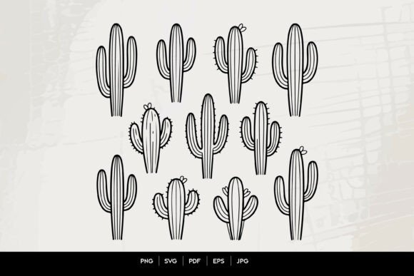 Download Cactus SVG Bundle Desert Clipart - Premium Resources